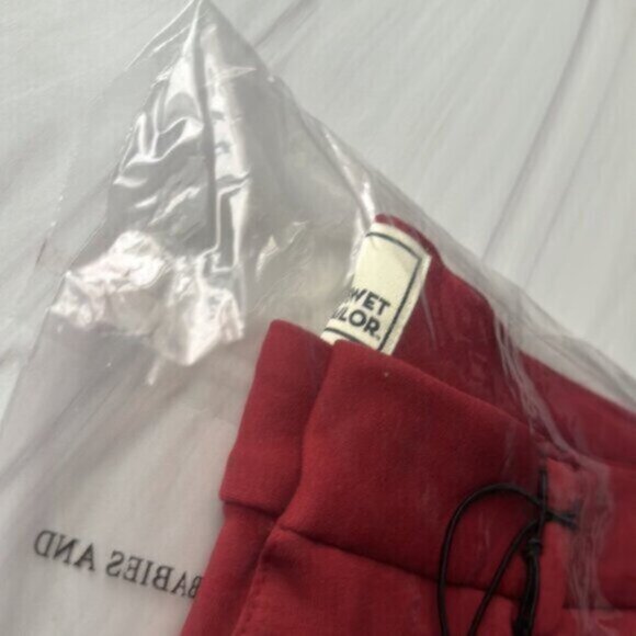 NWT Swet Tailor Men's Red Everyday Chino Short Size 28 - Picture 6 of 6